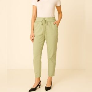 Juicy Couture Green Melon Laguna Skinny Drawstring Elastic Waist Size27 Pants